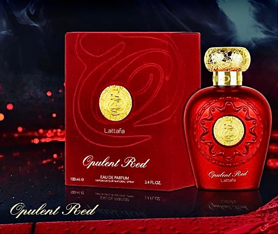 Opulent Red 100ml Eau de parfum by Lattafa Arabic perfume Unisex