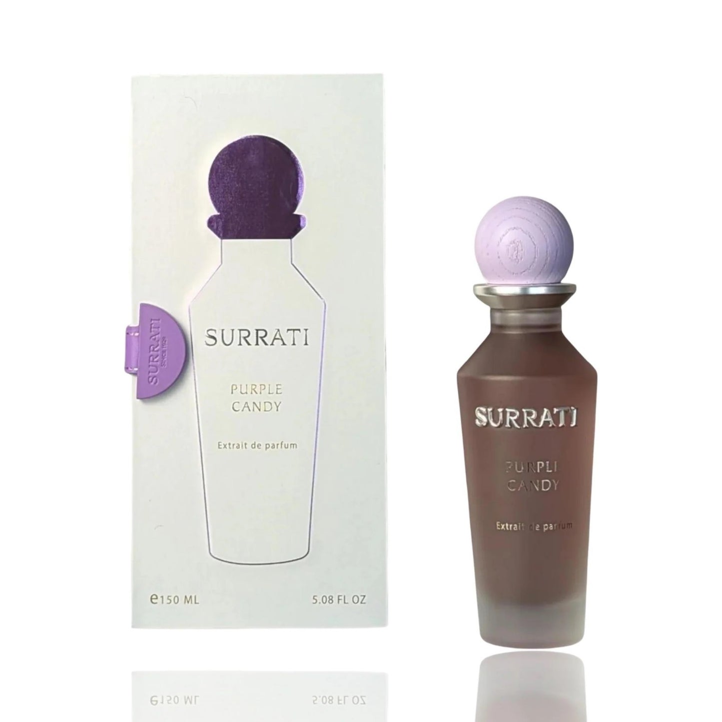 Surrati Purple Candy Extrait de Parfum 150ml Luxury Unisex Perfume Gift Box