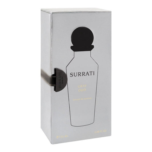 Surrati Gray Oud Extrait De Parfum 150ml Unisex Eau De Perfume Long Lasting KSA