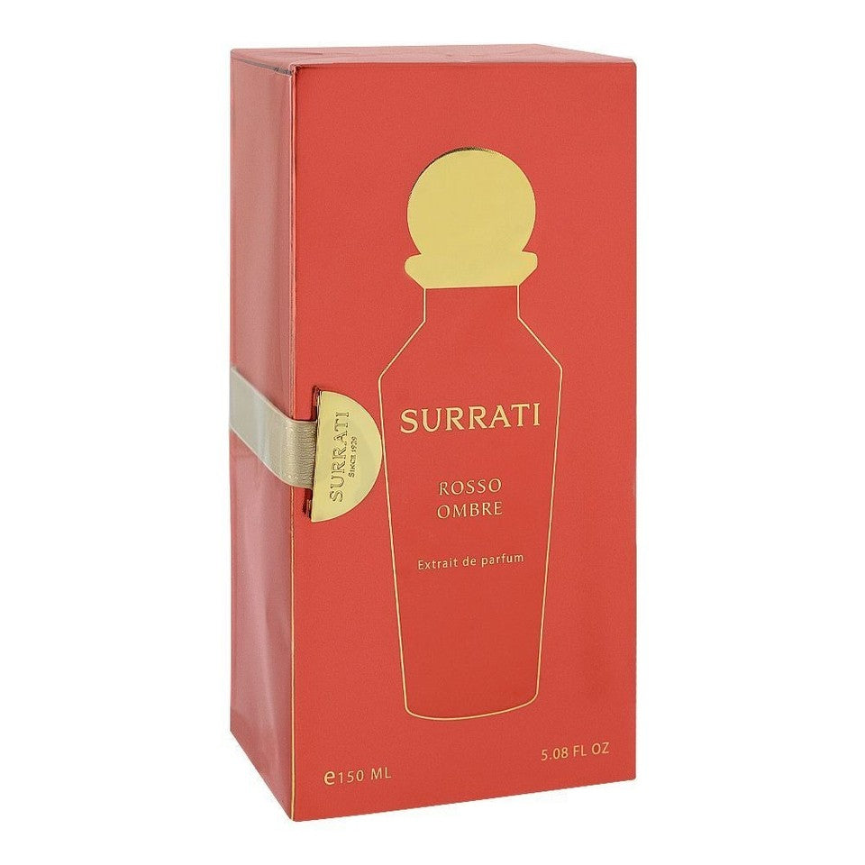 Surrati Rosso Ombre Extrait de Parfum 150ml Luxury Unisex Perfume Gift Box
