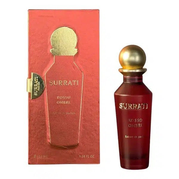 Surrati Rosso Ombre Extrait de Parfum 150ml Luxury Unisex Perfume Gift Box
