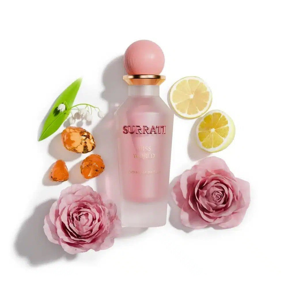 Surrati Miss World Charisma Extrait de Parfum 150ml Luxury Perfume Gift Box