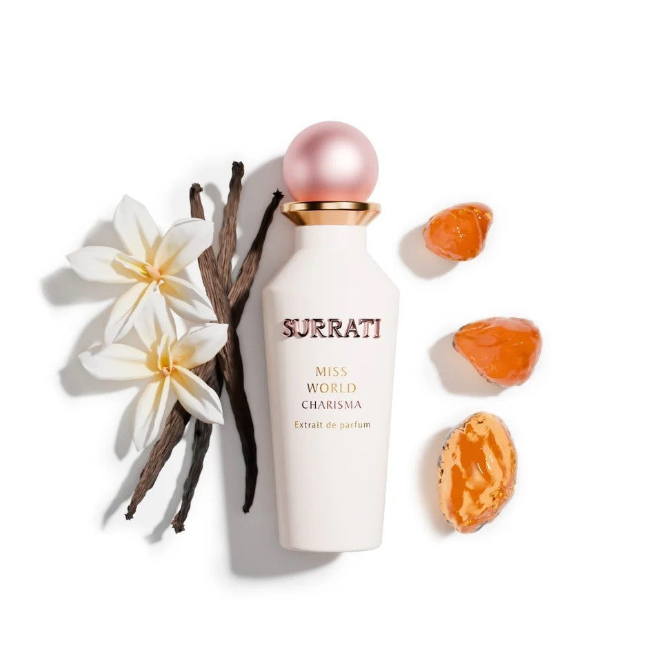 Surrati Miss World Charisma Extrait de Parfum 150ml Luxury Perfume Gift Box