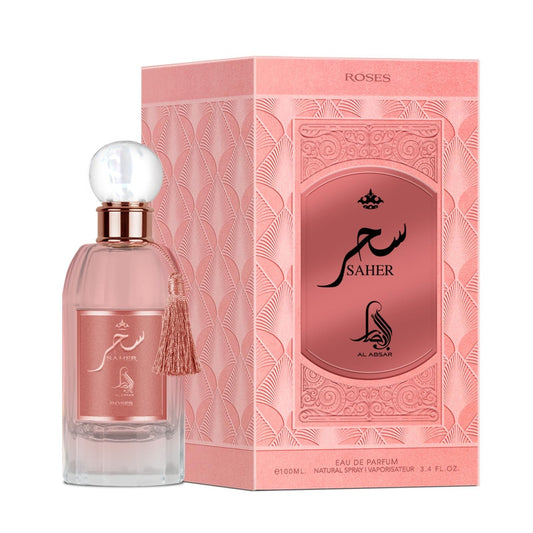 Saher Roses by Al Absar Perfume 100ml EDP for Women Floral Oud Long Lasting