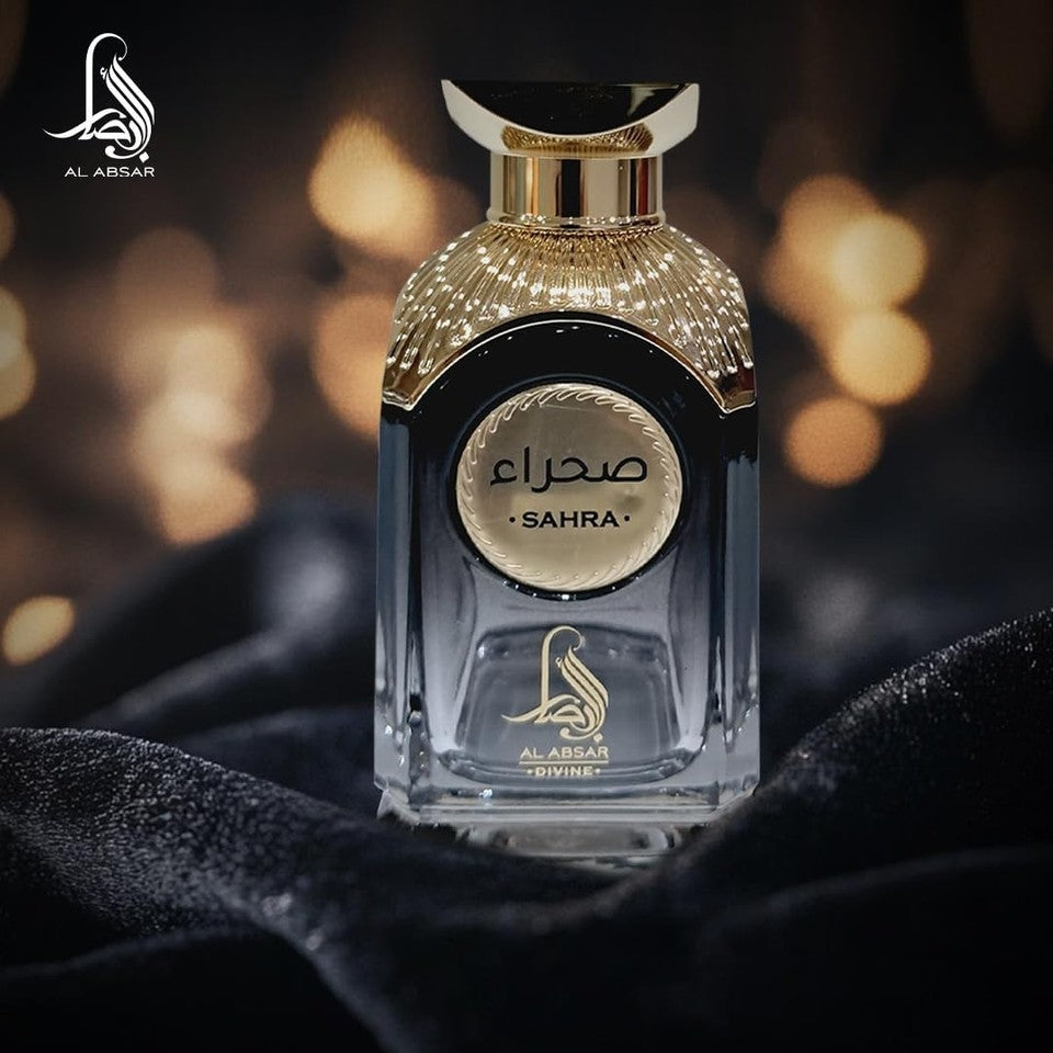 Al Absar Sahra Perfume 100ml EDP for Men Amber Vanilla Long Lasting Scent